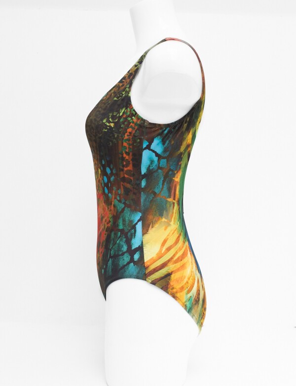 Malla Print MULTI/VERDE
