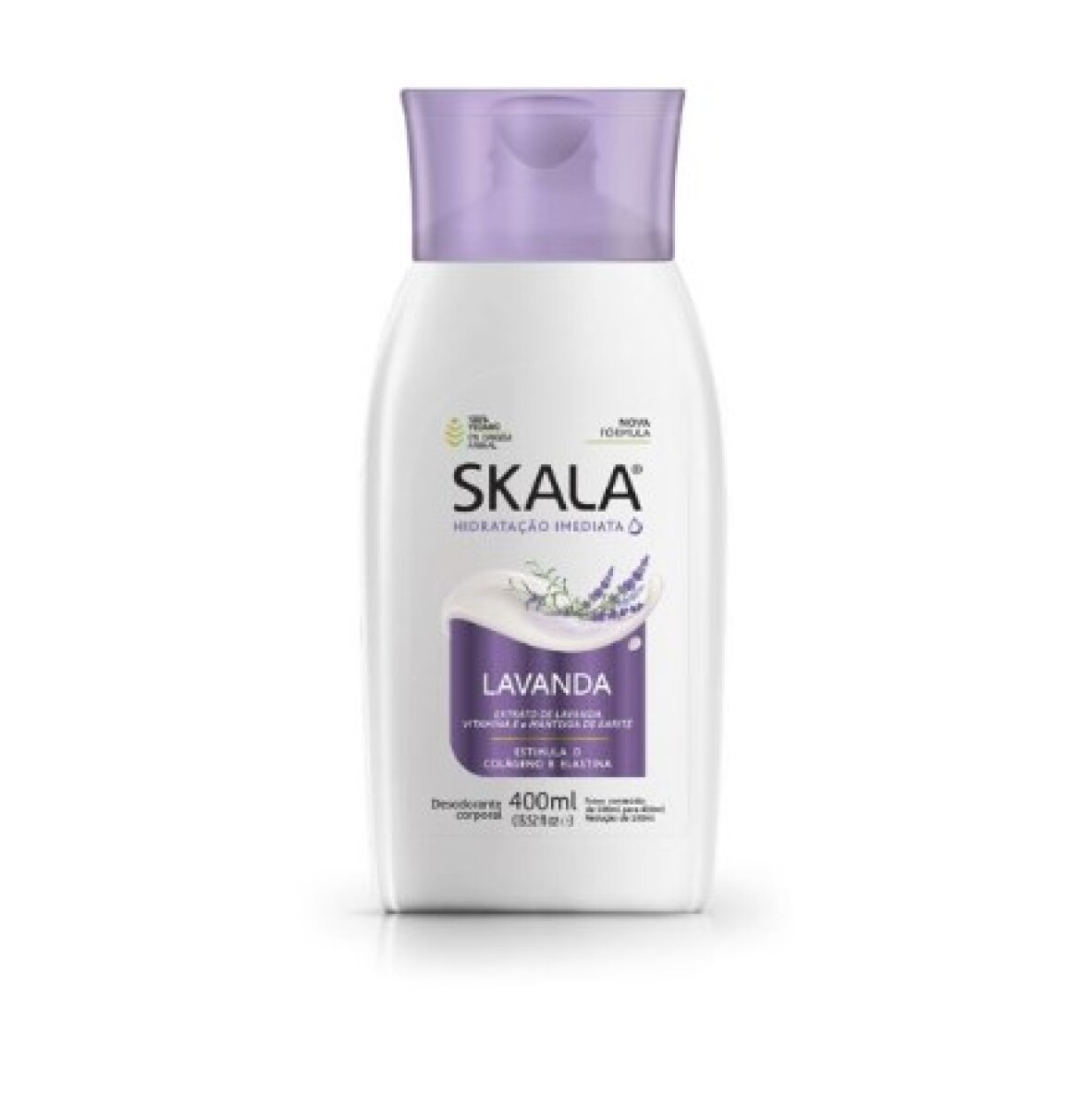 Skala crema hidratación inmediata lavanda 400 ml 