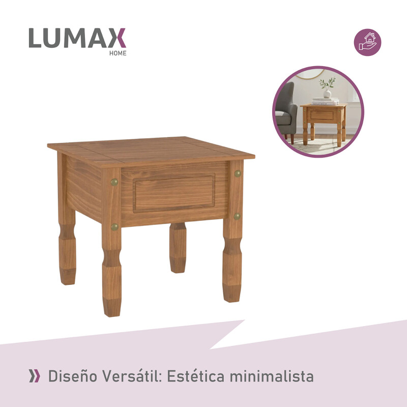 Mesa de Luz de Madera Maciza Mesa de Luz de Madera Maciza