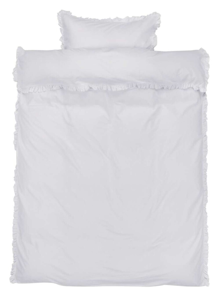 Juego Funda Nordica Alg Lavado Elma 155X220 - Blanco 