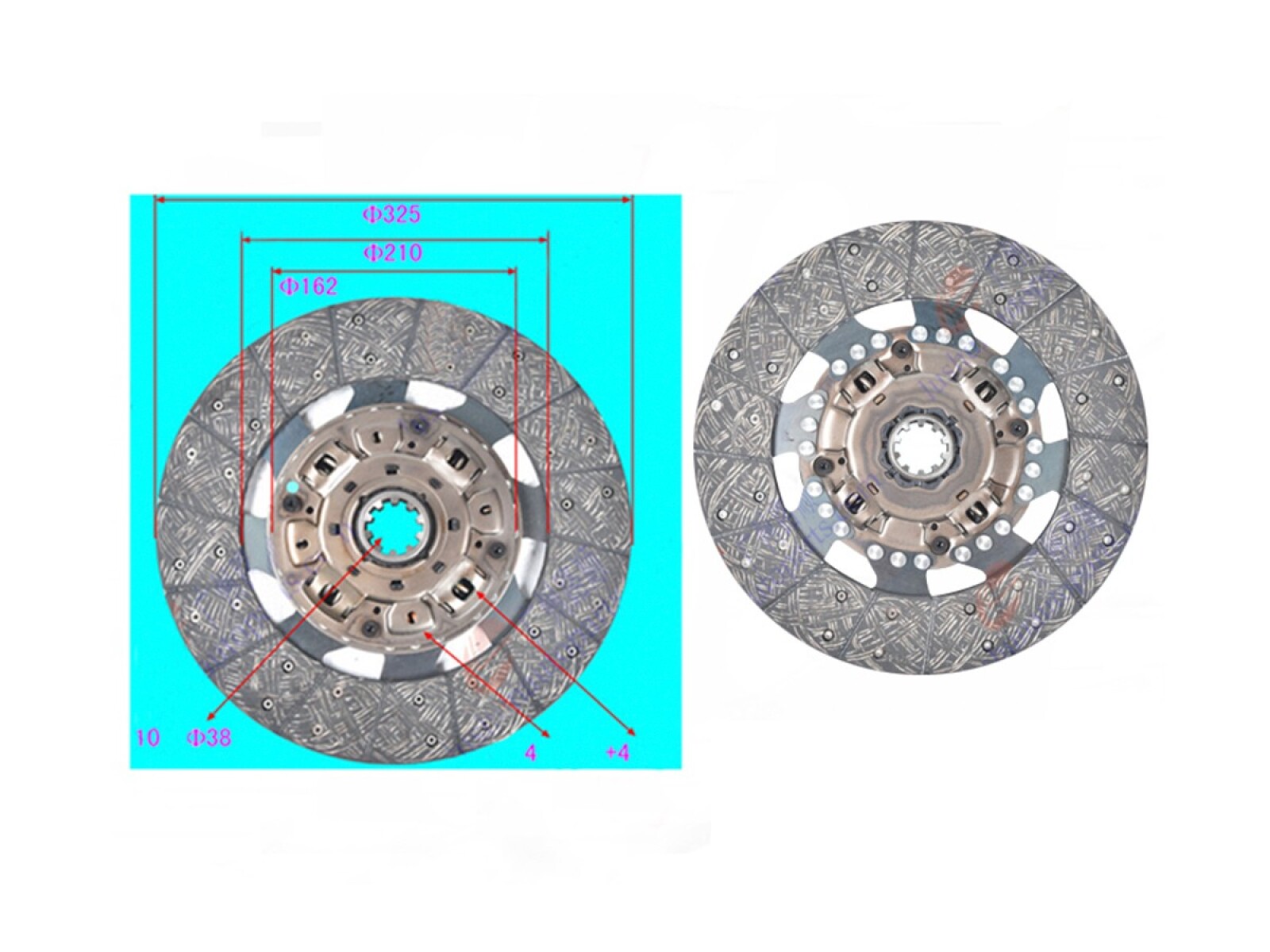 Disco Foton - Camion Aumark Bj-1129 10-25 