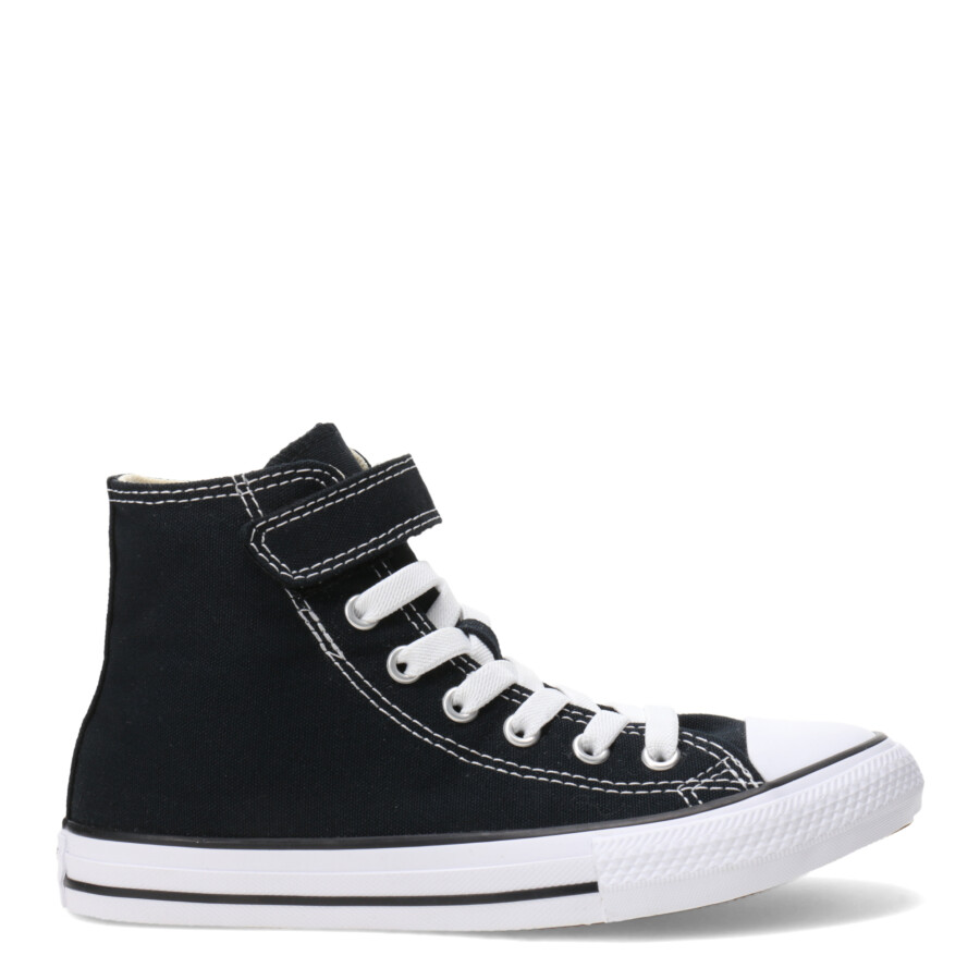 Championes de Niños Converse <br /> Chuck Taylor All Star Easy-On Negro - Blanco