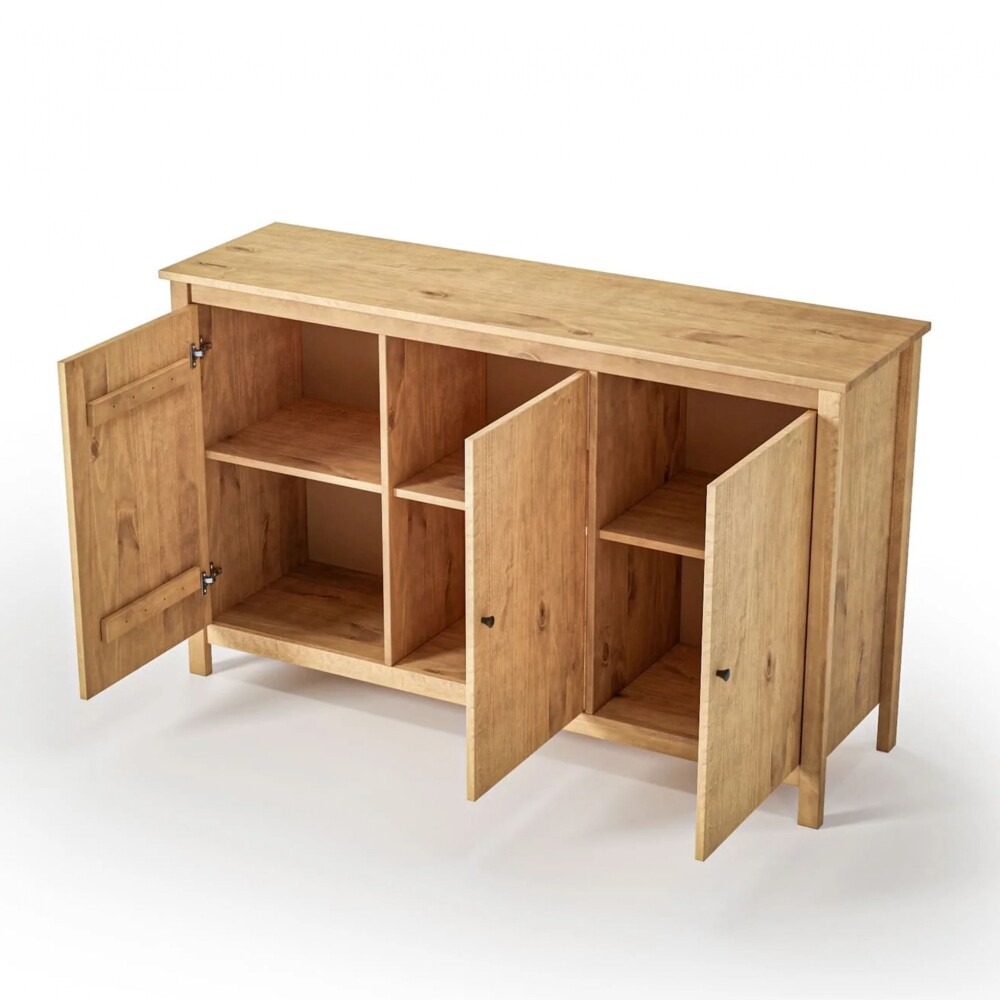 Cómoda 3 Puertas - Mari Marrón