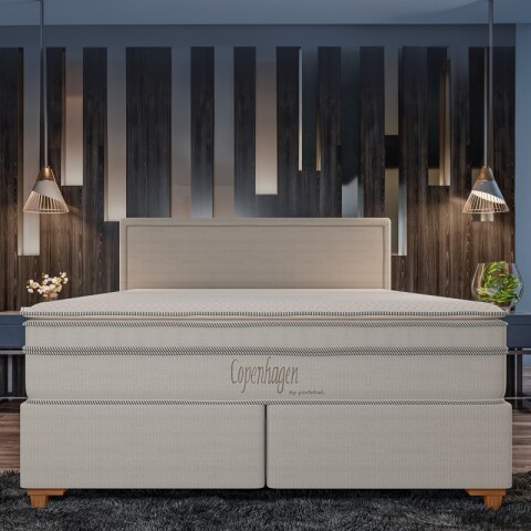 COLCHON QUEEN - Premium Copenhagen Espuma y Resortes Ensacados 158 x 198 x 42 cm - 5 Años de Garantía COLCHON QUEEN - Premium Copenhagen Espuma y Resortes Ensacados 158 x 198 x 42 cm - 5 Años de Garantía