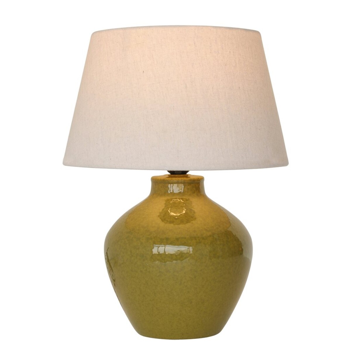 LAMPARA DE MESA CERAMICA D30x39CM VERDE 