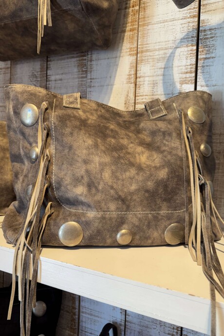 Ibiza Croco Boxy Visón