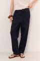 PANTALON LINO NET AZUL
