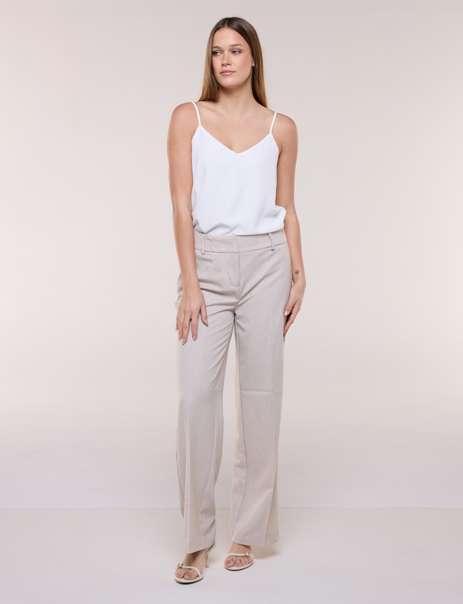 Pantalon Career - Beige 