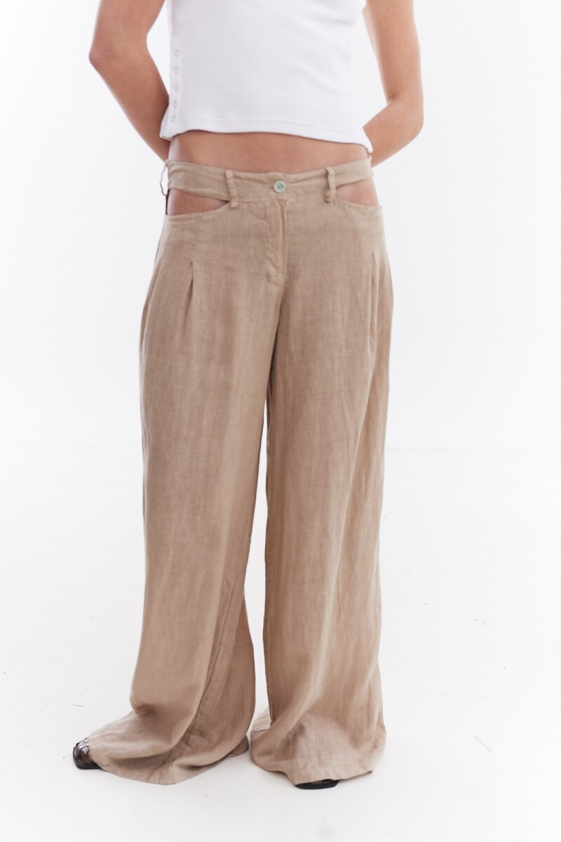 Pantalón Silente Beige
