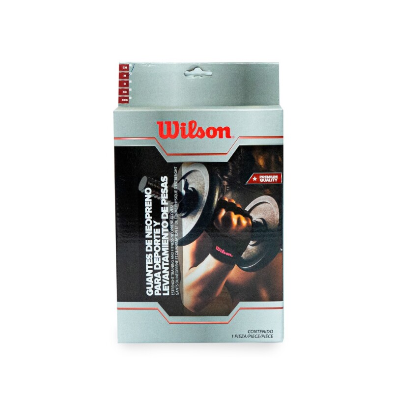 Guante Neopreno para Pesas Wilson GUANTE NEOPRENO PARA PESAS