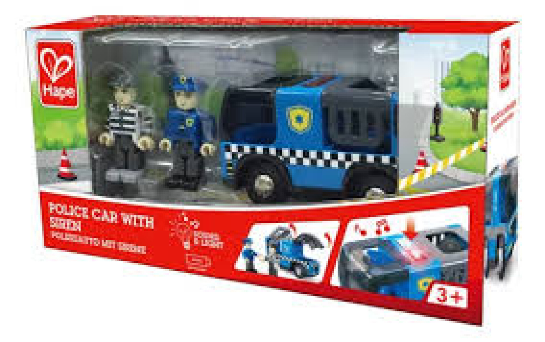 CAMION POLICIA CON SIRENA 