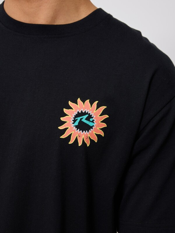 T-SHIRT ILKIAN RUSTY Negro