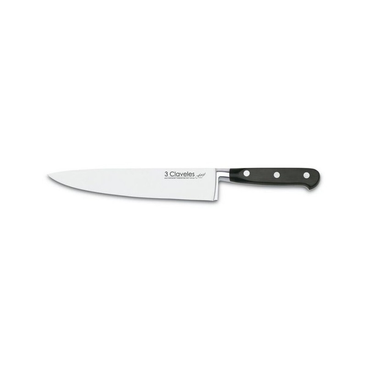 CUCHILLO CHEF 20 cm 3 CLAVELES 