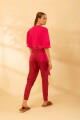 PANTALON AVA CORDEROY SS23 Bordeaux Y F