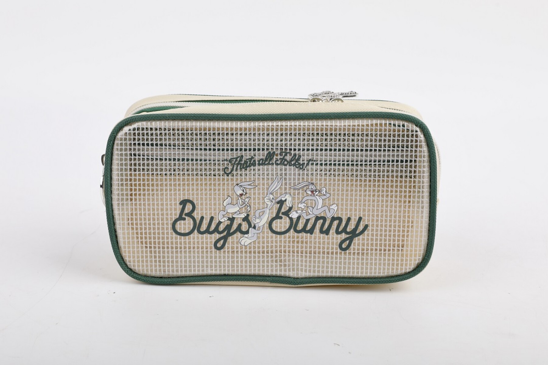 Cartuchera Looney Tunes - beige 