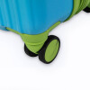 MALETA PLAST VERDE/CELESTE MED Unica
