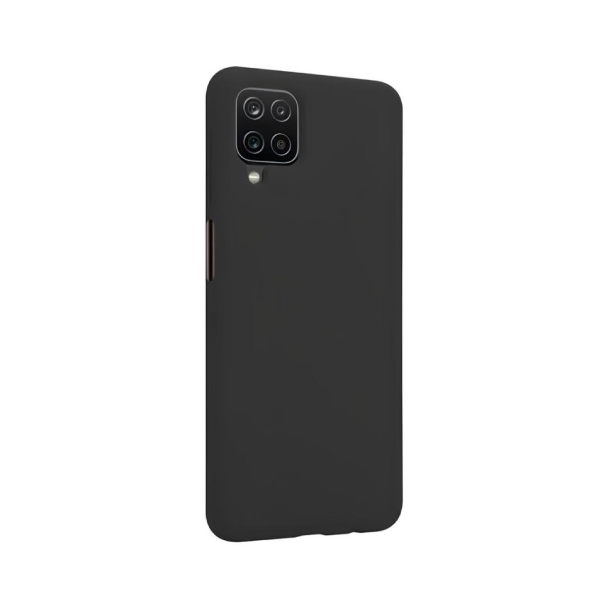 PROTECTOR CASE SILICONA PARA SAMSUNG GALAXY A12 - Negro 