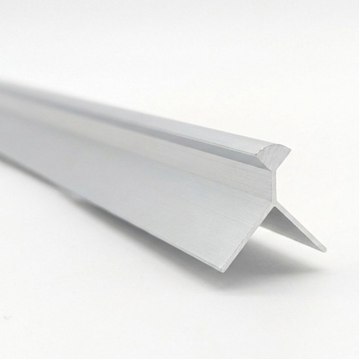 Perfil de Aluminio en Flecha para Porcelanatos Natural 
