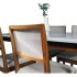 Silla De Comedor Lola Madera Maciza Ratan Natural Lino Blanco 1