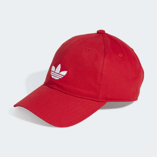 Gorro Adidas Adicolor Classic Trefoil Baseball Rojo