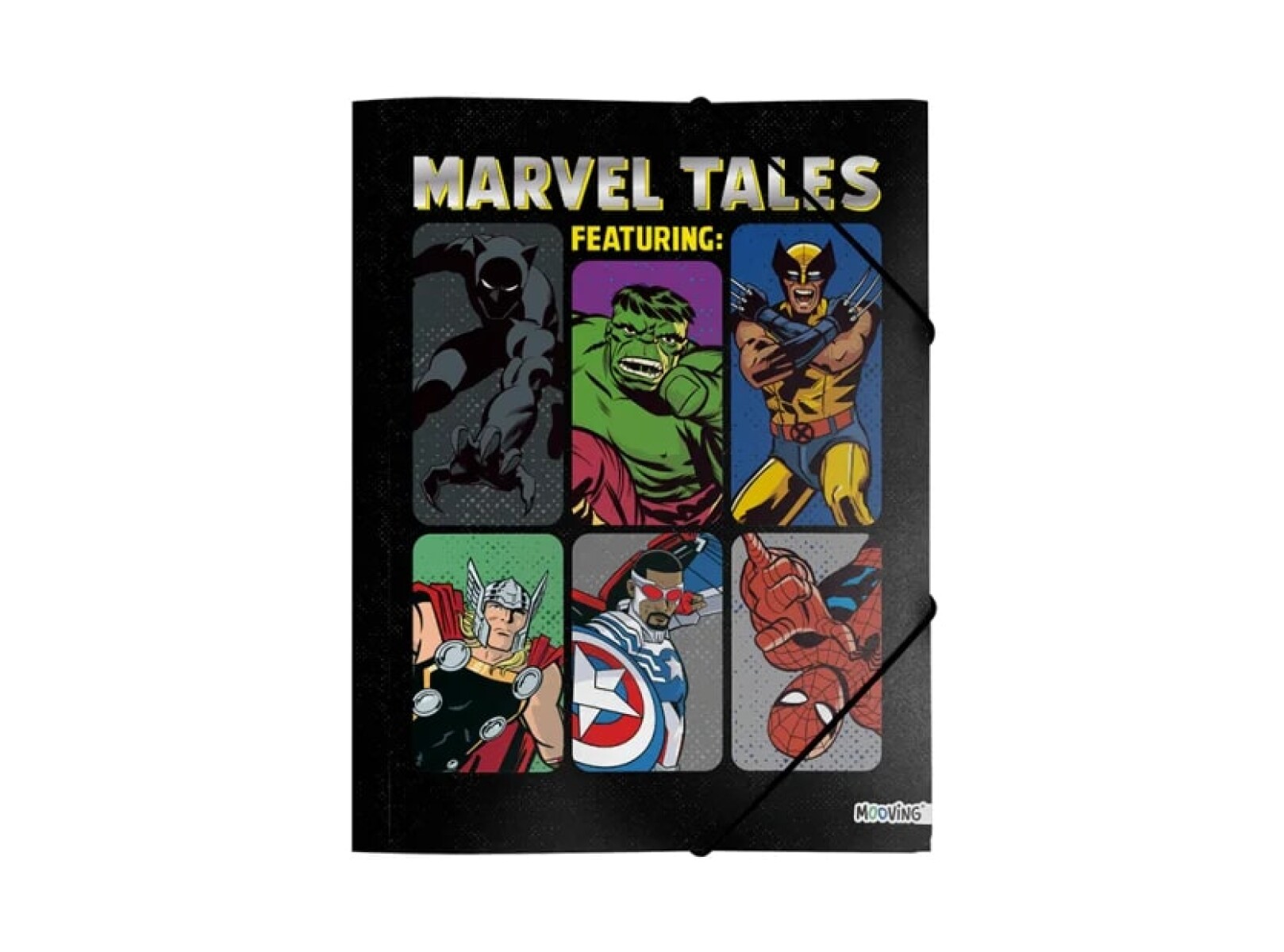 Carpeta con Elastico Licencias Superheroes - Marvel Tales 