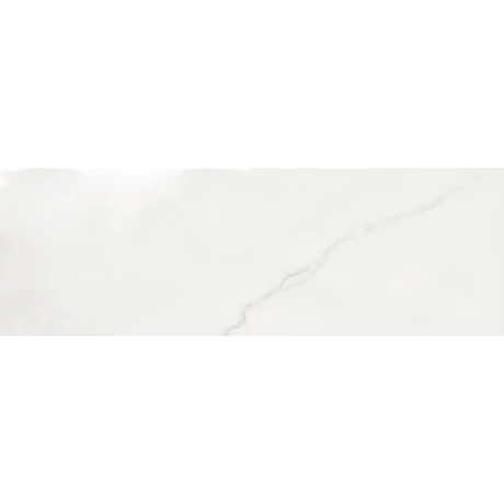 Ceramica Marmolado Blanco Brillo Liso 30X90Cm Pared GAMAS DE BLANCO