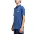 RAPID POLO T-SHIRT MEN BLACK BLUE MELANGE