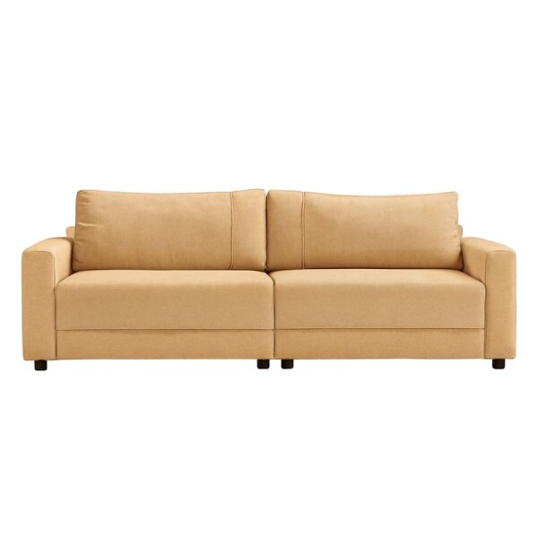 SOFA 4 CUERPOS - TAPIZADO EN TELA BEIGE SOFA 4 CUERPOS - TAPIZADO EN TELA BEIGE