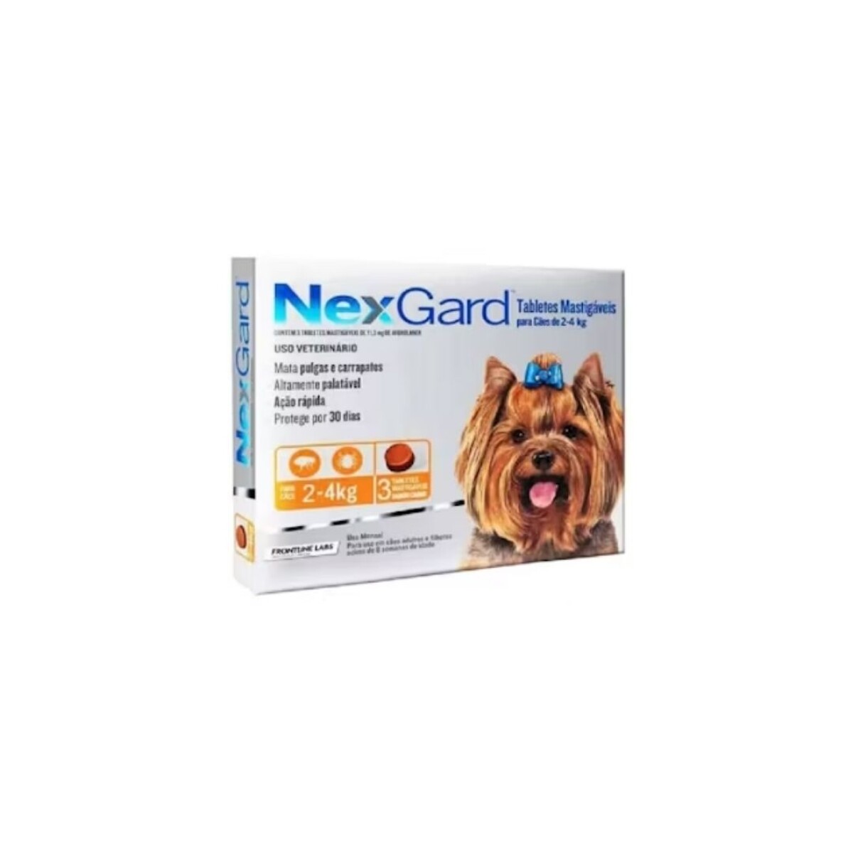 NEX GARD 2-4 KG 1 COMP 