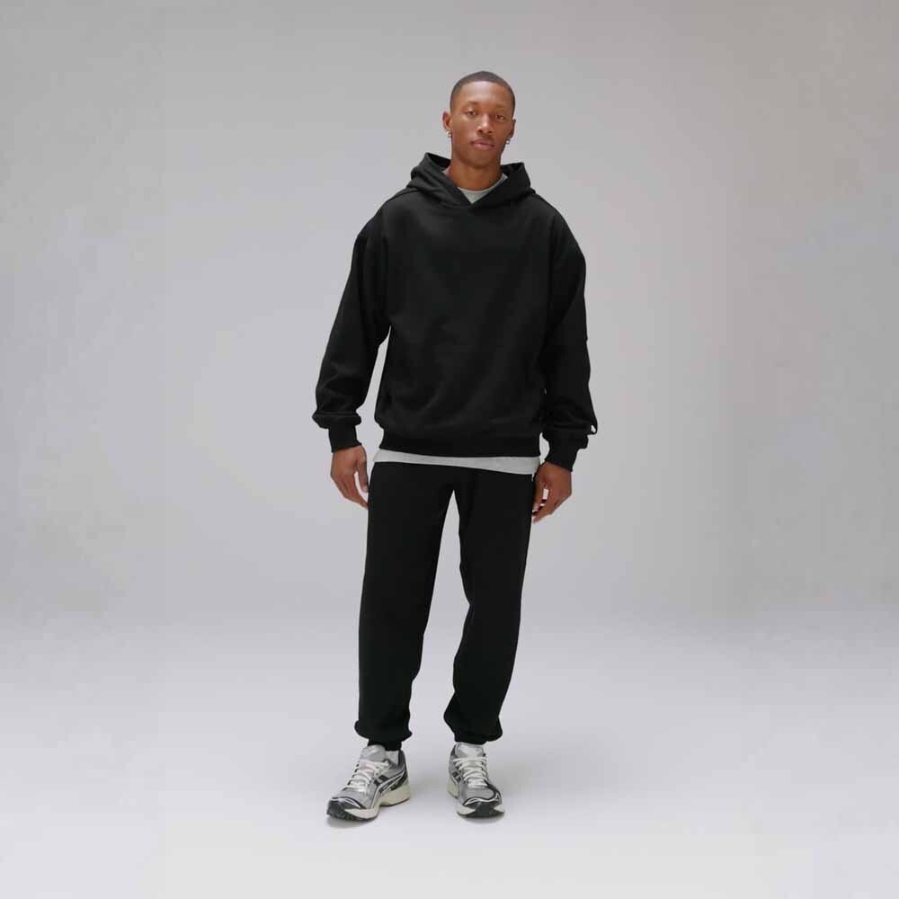 Polera The Go-To Oversized Hoodie Brand Dna Hombre Spice/sienna Dusk