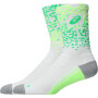 Performance Run Sock Crew Brilliant White/illum. Green/vital Green