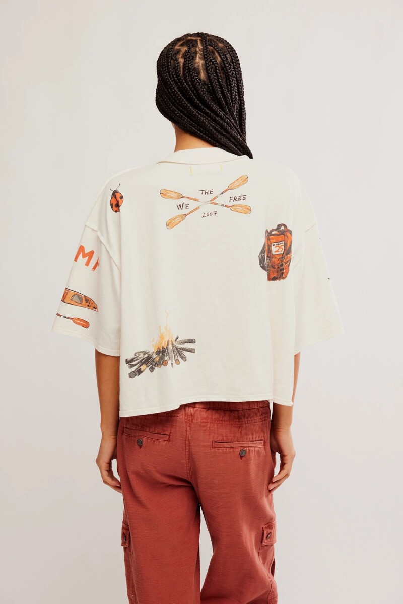 REMERA MOUNTAIN VIEW Marfil