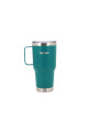 Vaso térmico doble capa de acero 900ML Verde