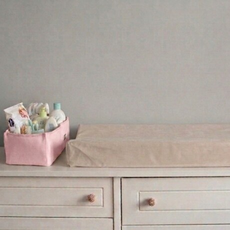 Set Para Cambio Beige y Rosa