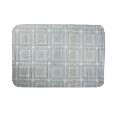 Alfombra Baño con Memoria Home Class 40x60 1474 GEOMETRICO MENTA