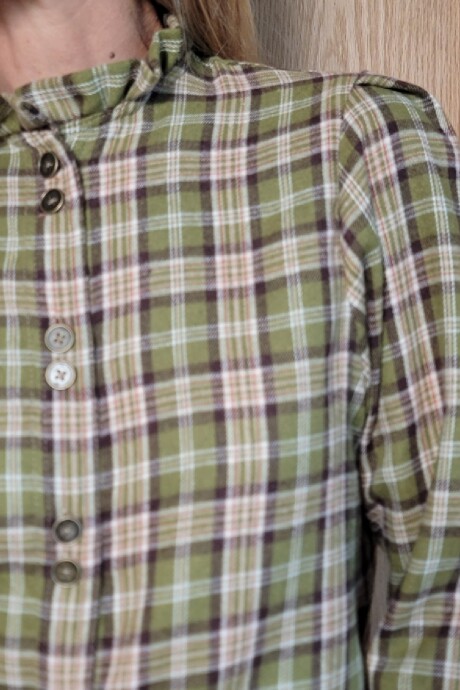 Camisa Mili Escosés Verde