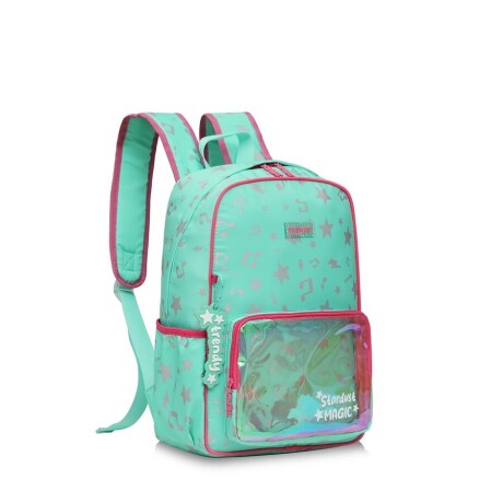 Mochila Trendy Music Con Bolsillo ACQUA