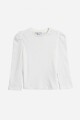 Remera mangas abullonadas BLANCO