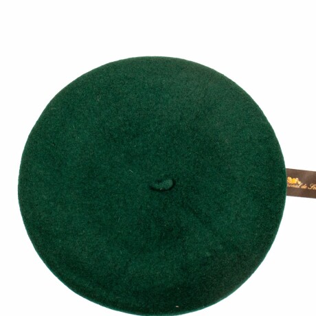 Boina Castor paño de niño Verde