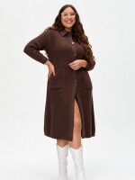 Saco Lurex Chocolate