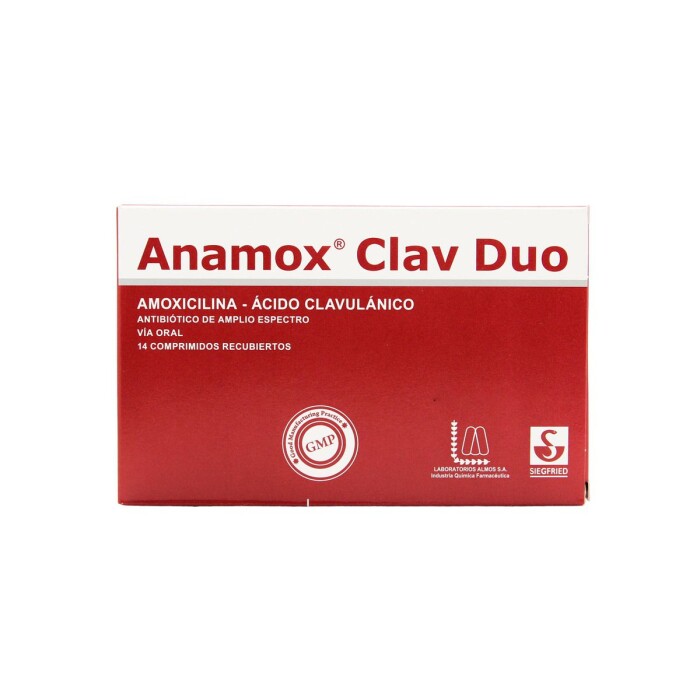 ANAMOX CLAV DUO CJ X 14 COMP. REC. única
