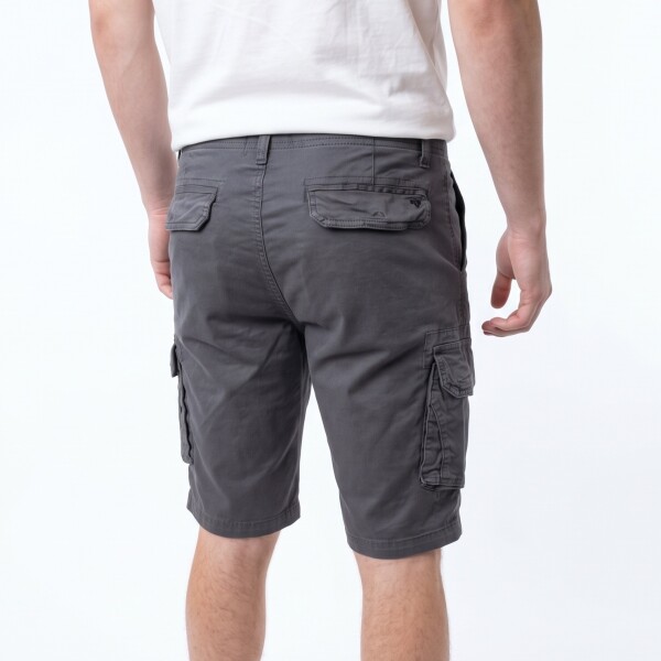 Bermuda Cargo Algodón V27 Grey