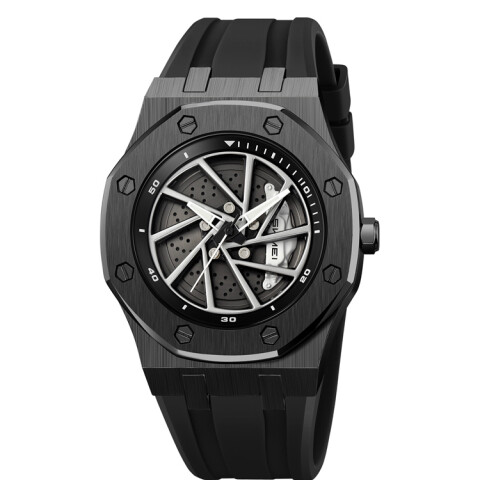 Reloj deportivo para hombre Skmei 2359PBK color negro Negro