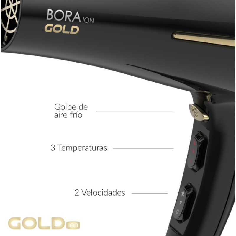 Secador De Pelo Gama Italy Bora Gold Ion Con Aceite De Argán Profesional Anti Frizz Difusor Secador De Pelo Gama Italy Bora Gold Ion Con Aceite De Argán Profesional Anti Frizz Difusor