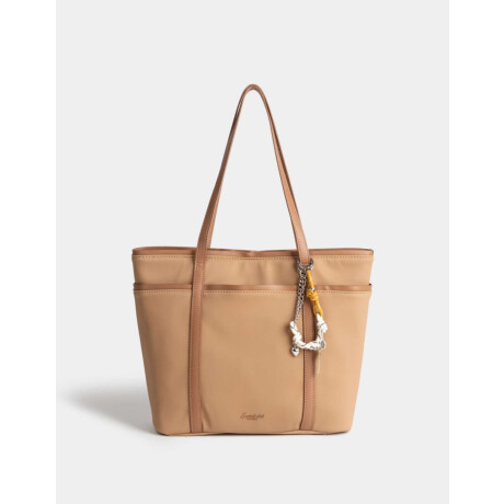 Cartera Shopper Sport Marron Camel