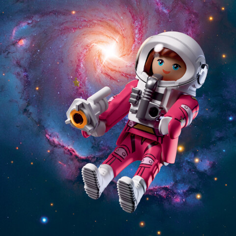 Astronauta Mujer Playmobil 16 Piezas U