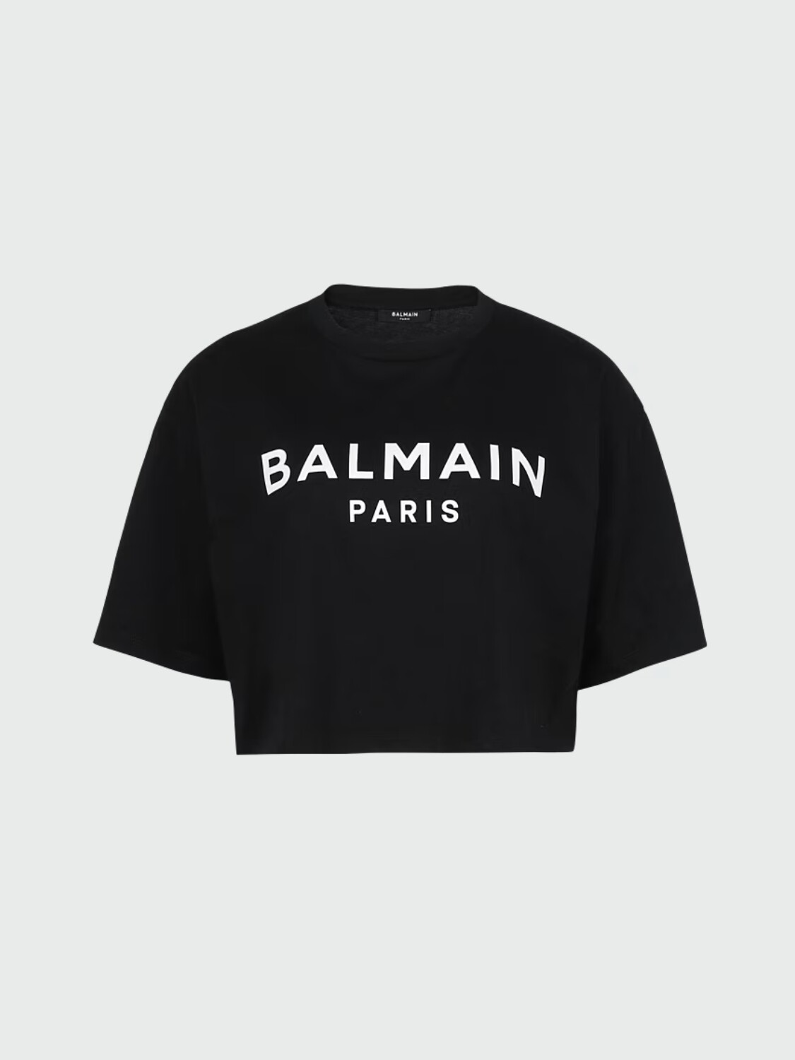 BALMAIN - T-SHIRT ESTAMPADO PARIS Negro