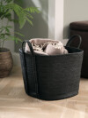 Cesta HJALTI W37xL37xH32 cm negra Cesta HJALTI W37xL37xH32 cm negra