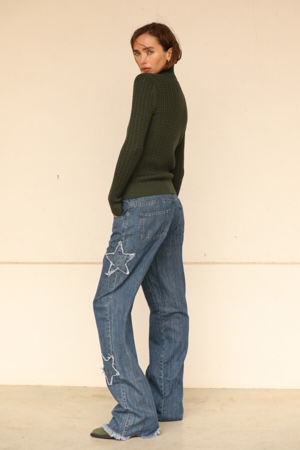 Jean Stars Blue