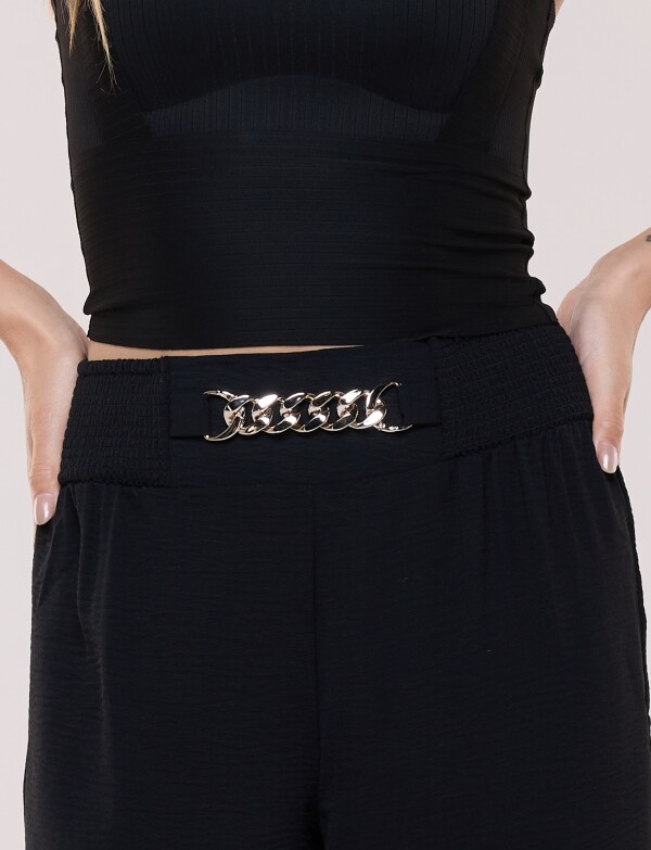 Pantalón Cadena Pull On NEGRO